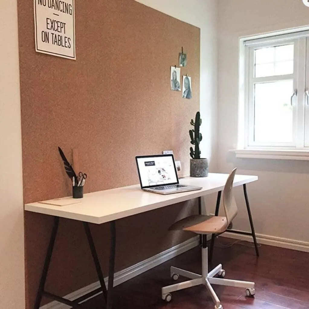 Rollo de corcho natural marrón Noordwand