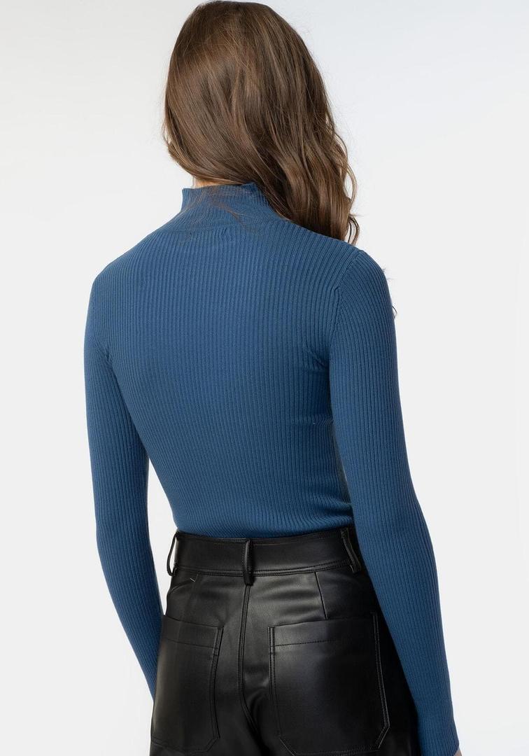 Jersey liso de cuello alto para mujer TEX en Carrefour