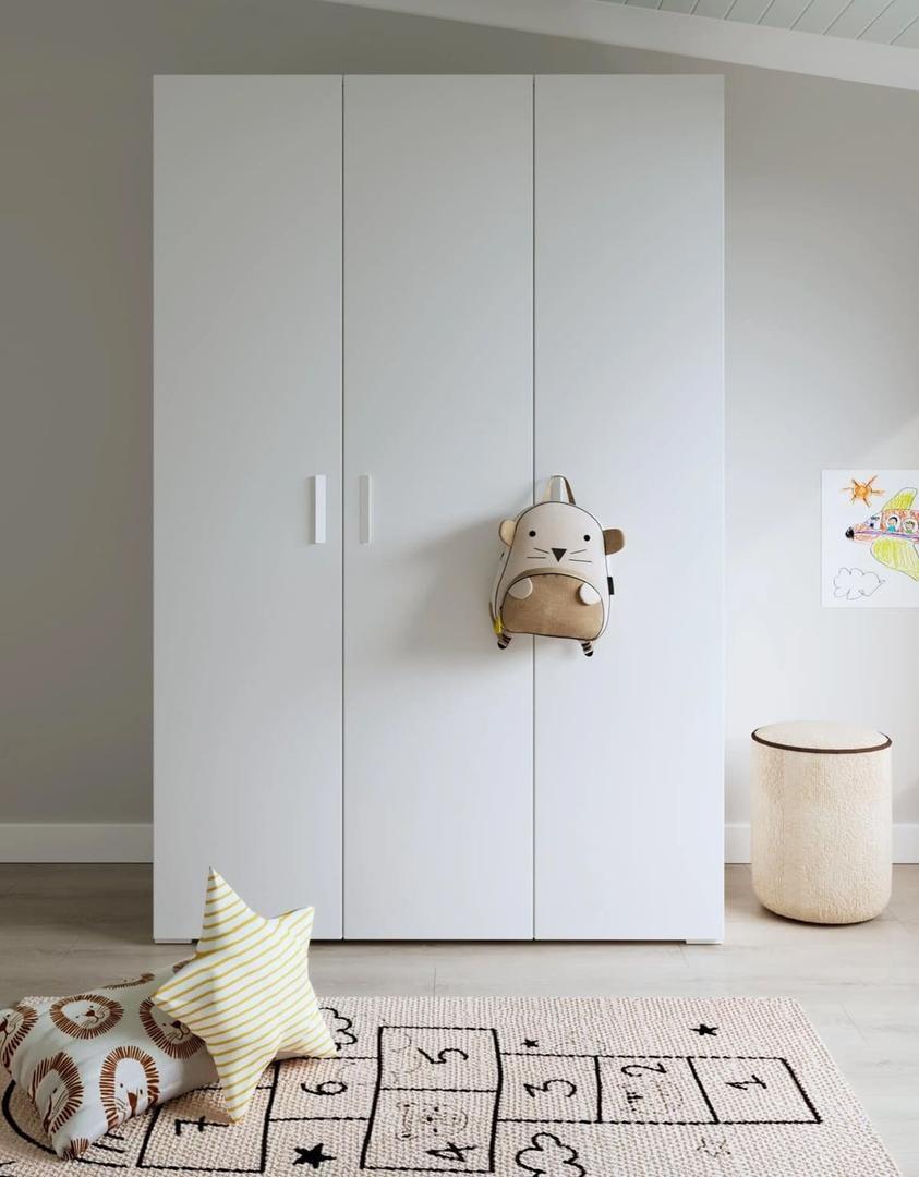 Armario ropero 3 puertas blanco de Leroy Merlin