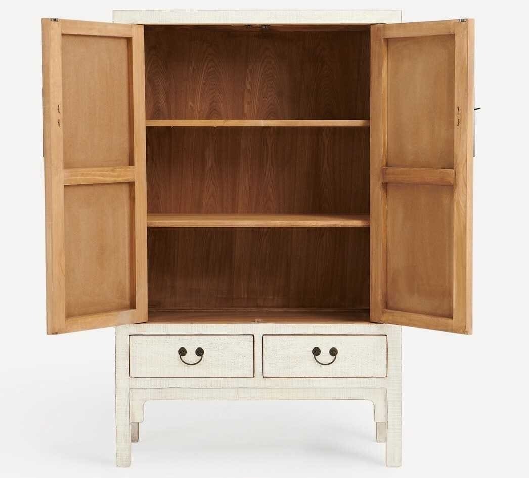 Armario de madera de pino pintada Shangai El Corte Inglés