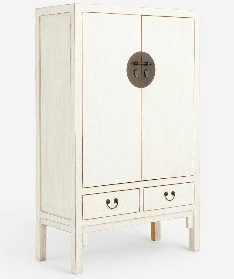 Armario de madera de pino pintada Shangai El Corte Inglés