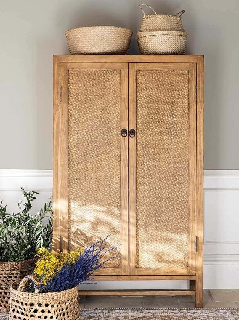 Armario de madera de pino reciclado Manado El Corte Inglés