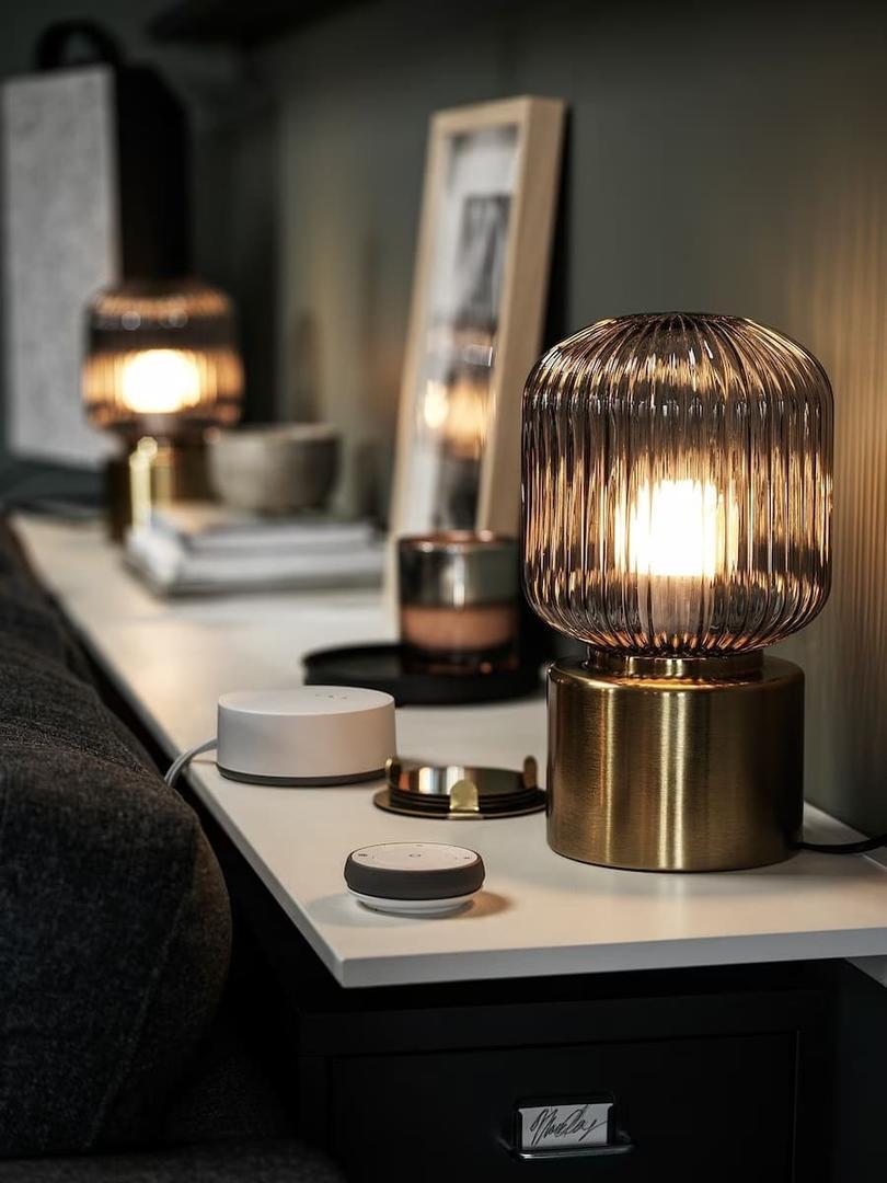 Lámpara clásica vintage modelo SOLKLINT de Ikea