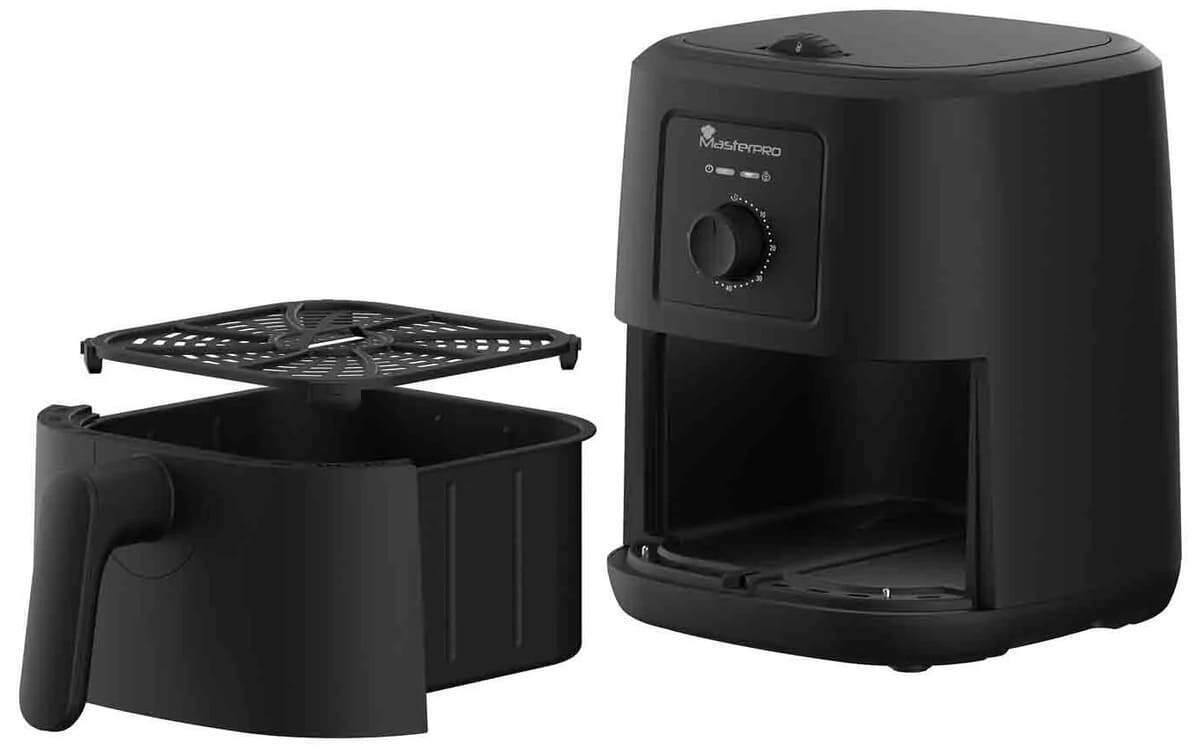 La freidora de aire Masterpro de 4 litros y 1500 W de potencia que ha rebajado Lidl