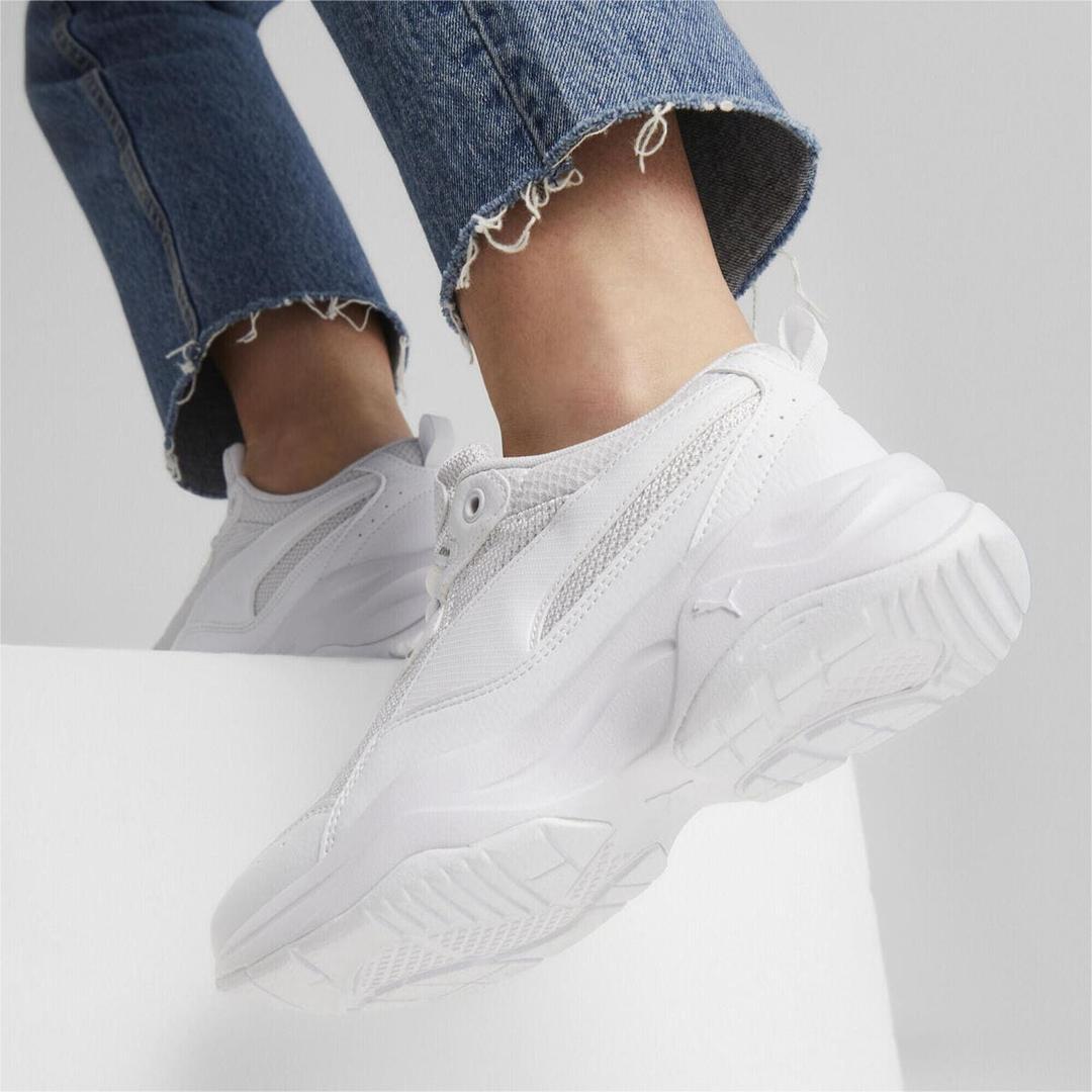 Las zapatillas blancas Cilia para mujer de Puma en Decathlon