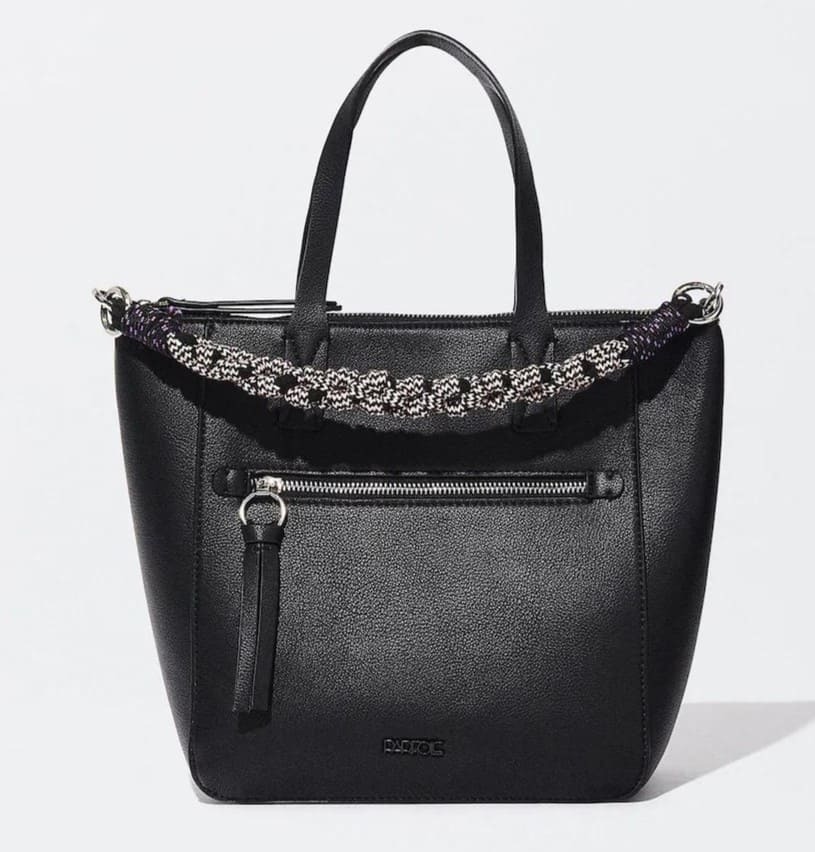 Bolso de hombro estilo shopper convertible a bandolera Parfois (2)