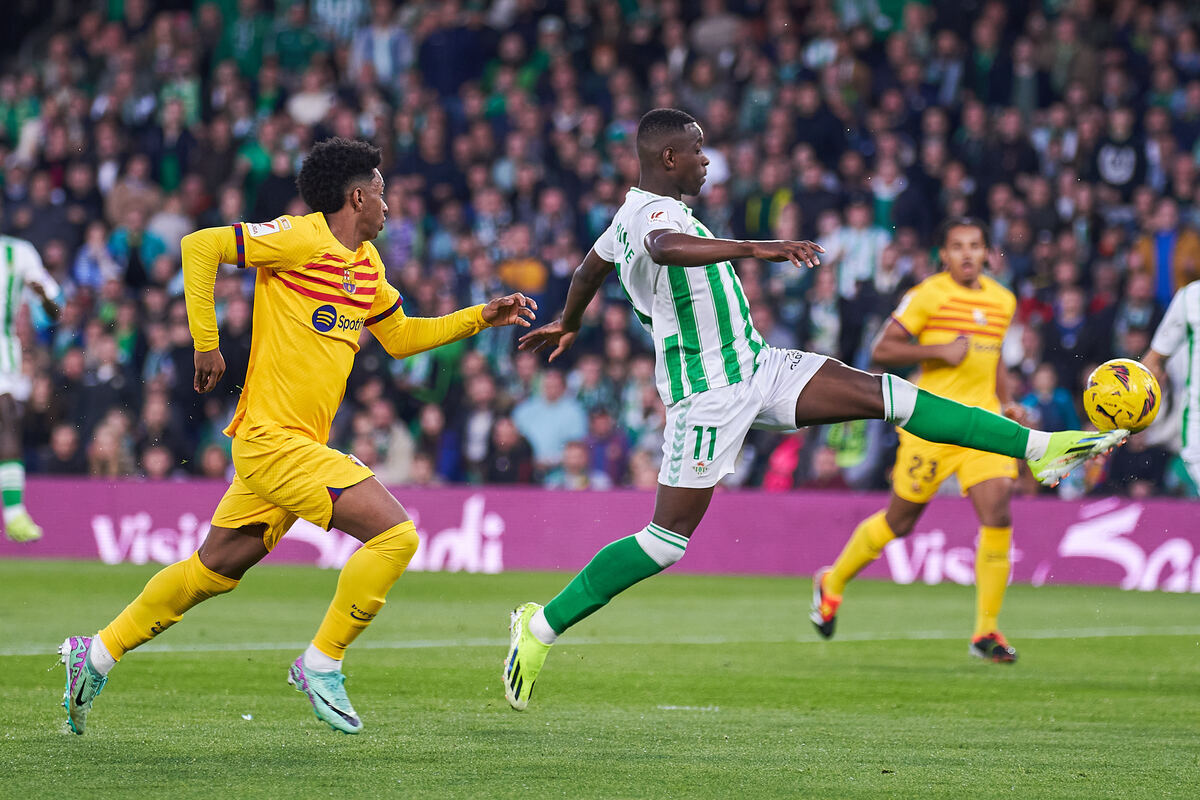 Luiz Henrique en el Real Betis - FC Barcelona | Salvador López Medina para El MIRA