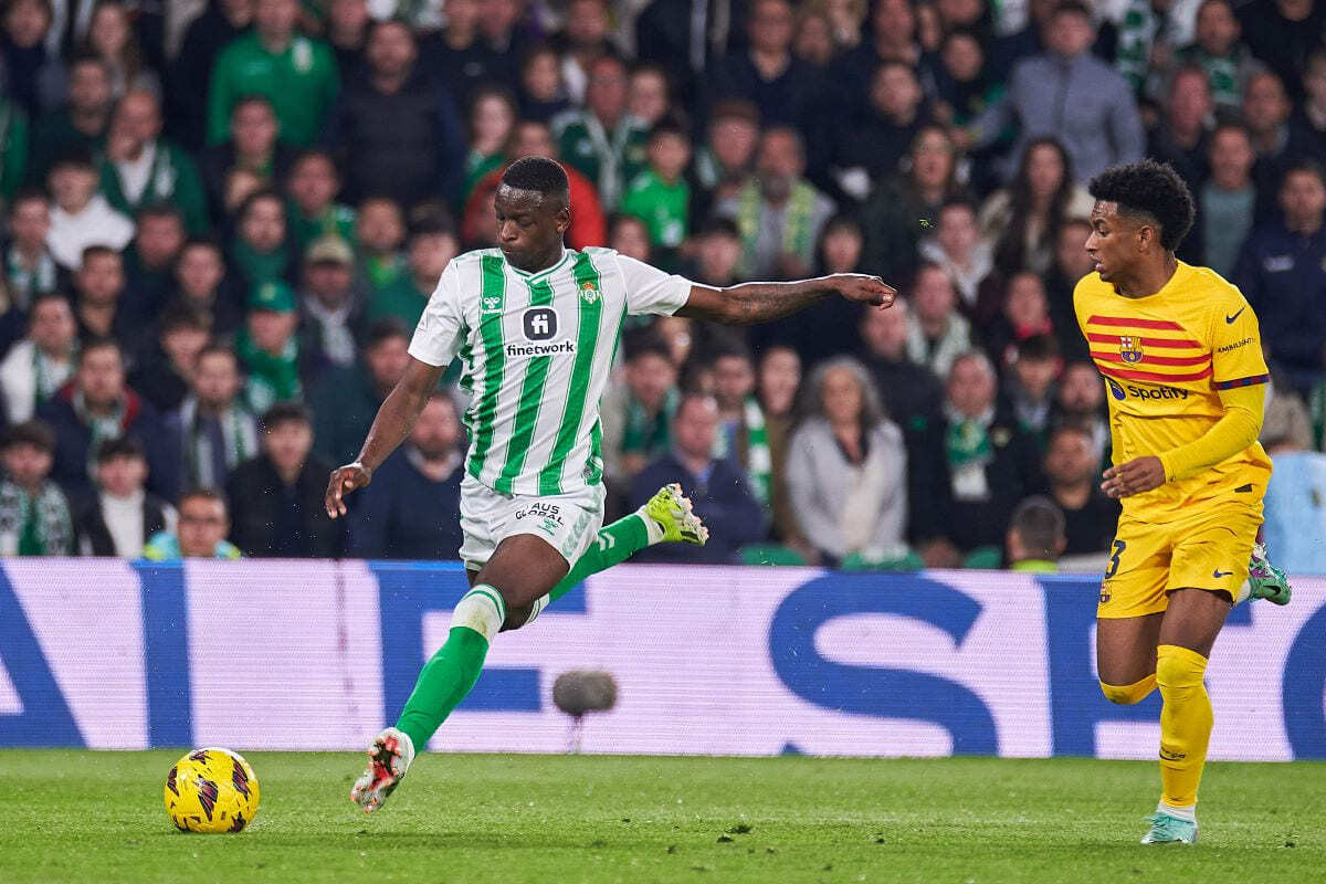 Luiz Henrique en el Real Betis - FC Barcelona | Salvador López Medina para El MIRA