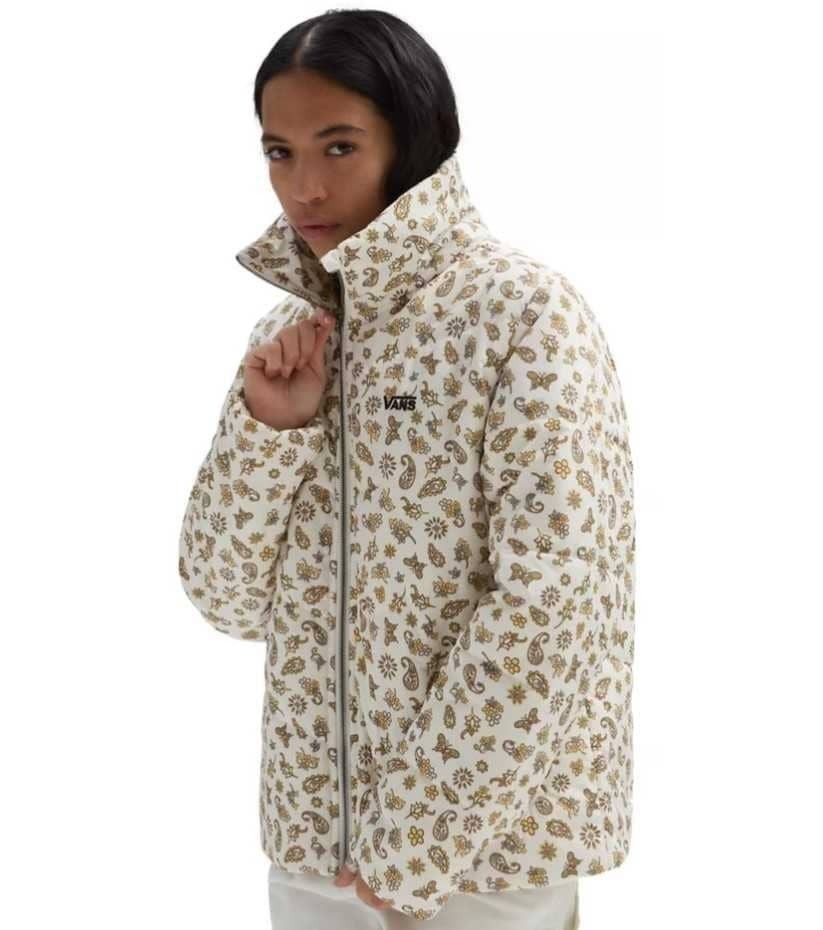 Chaqueta acolchada foundry print puff mte de Vans