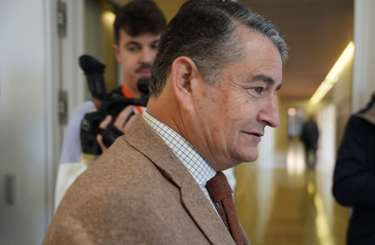 El consejero de la Presidencia Antonio Sanz