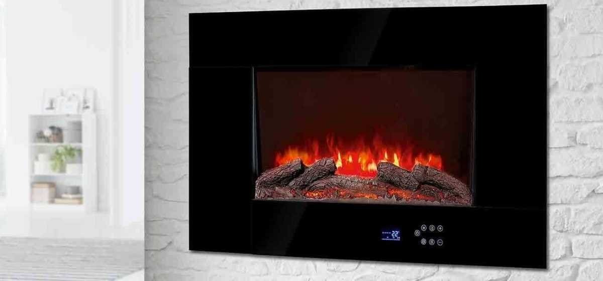 Chimenea eléctrica decorativa horizontal 1800 W de Lidl