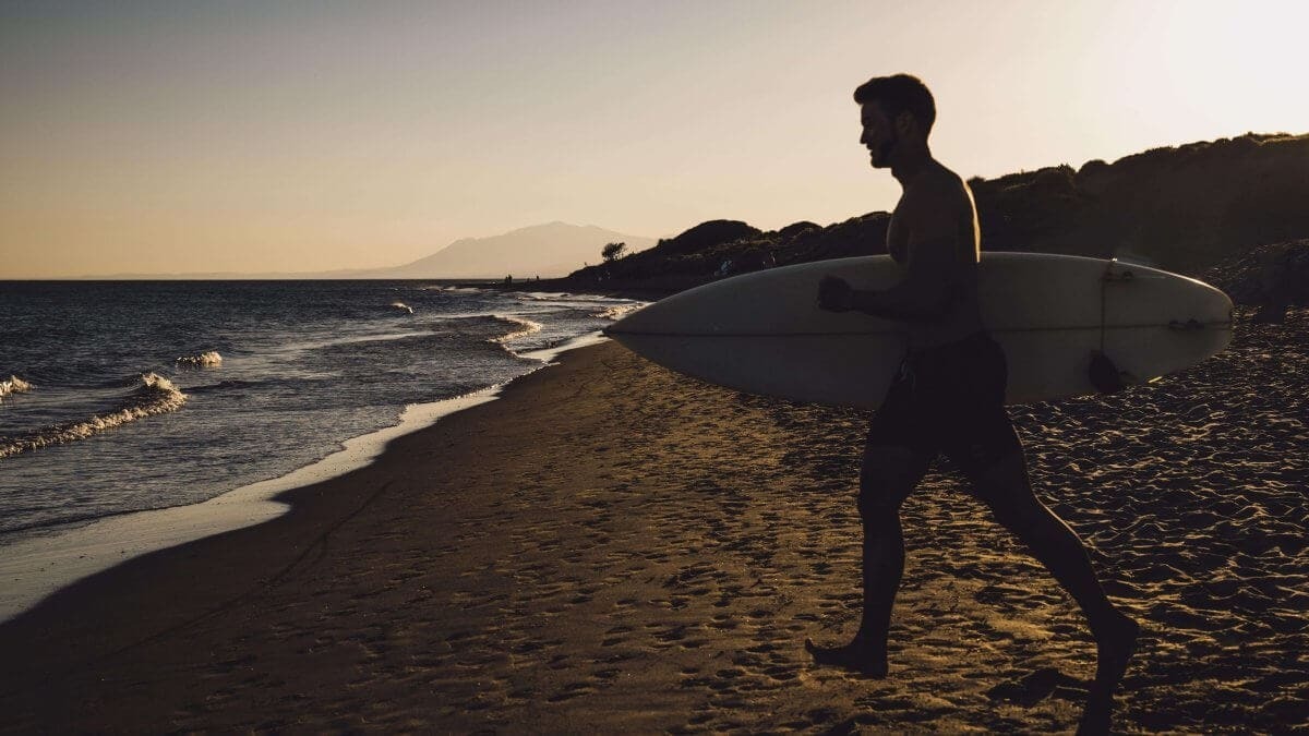 Las playas de Huelva son ideales para practicar deporte