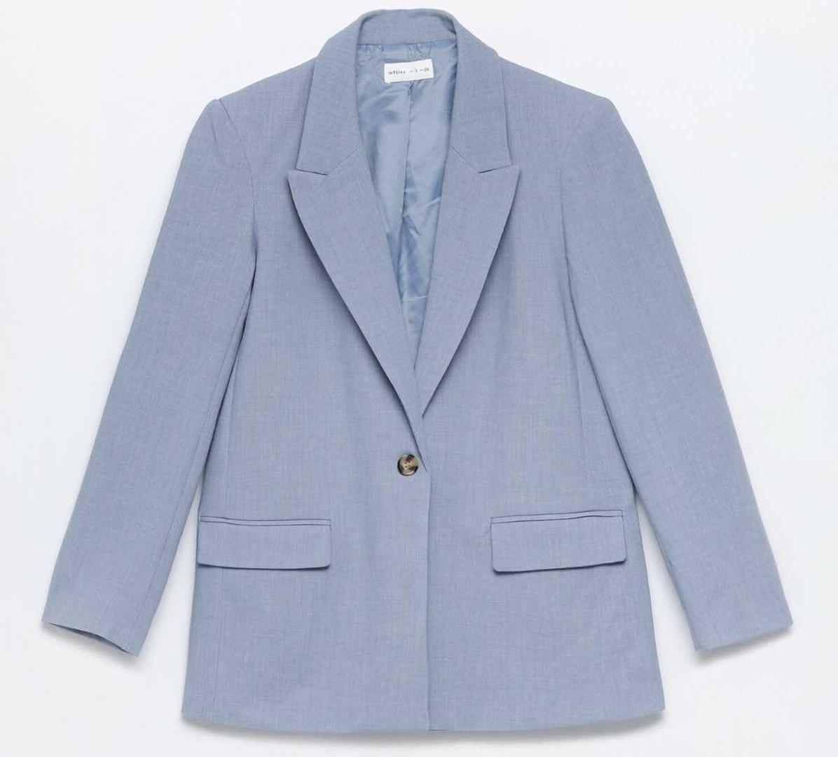 Blazer rústica de manga larga de Lefties