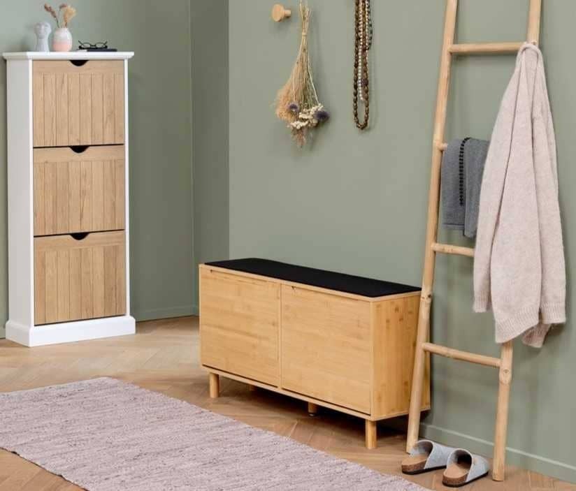 Zapatero banco VANDSTED bambú de JYSK