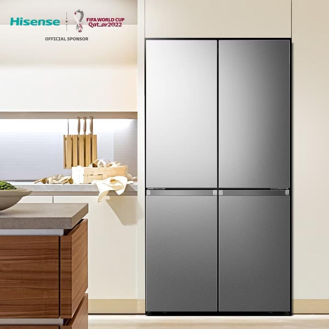 El frigorífico americano Hisense de cuatro puertas y No Frost casi a mitad de precio en El Corte Inglés