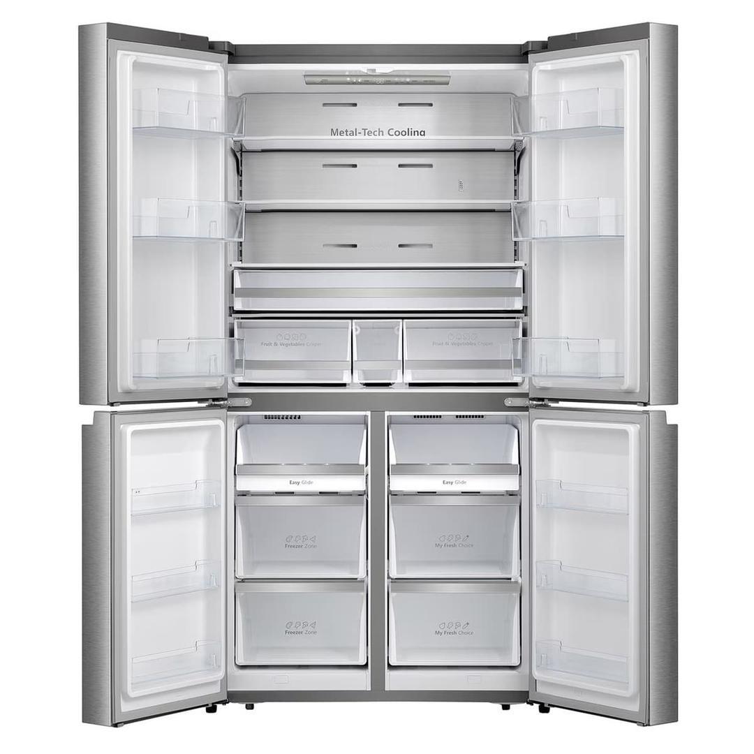 El frigorífico americano Hisense de cuatro puertas y No Frost casi a mitad de precio en El Corte Inglés