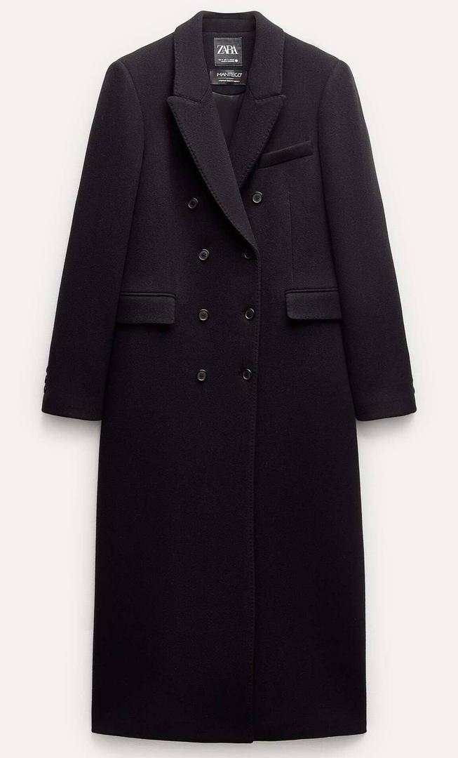 El abrigo de lana Manteco ZW Collection de Zara