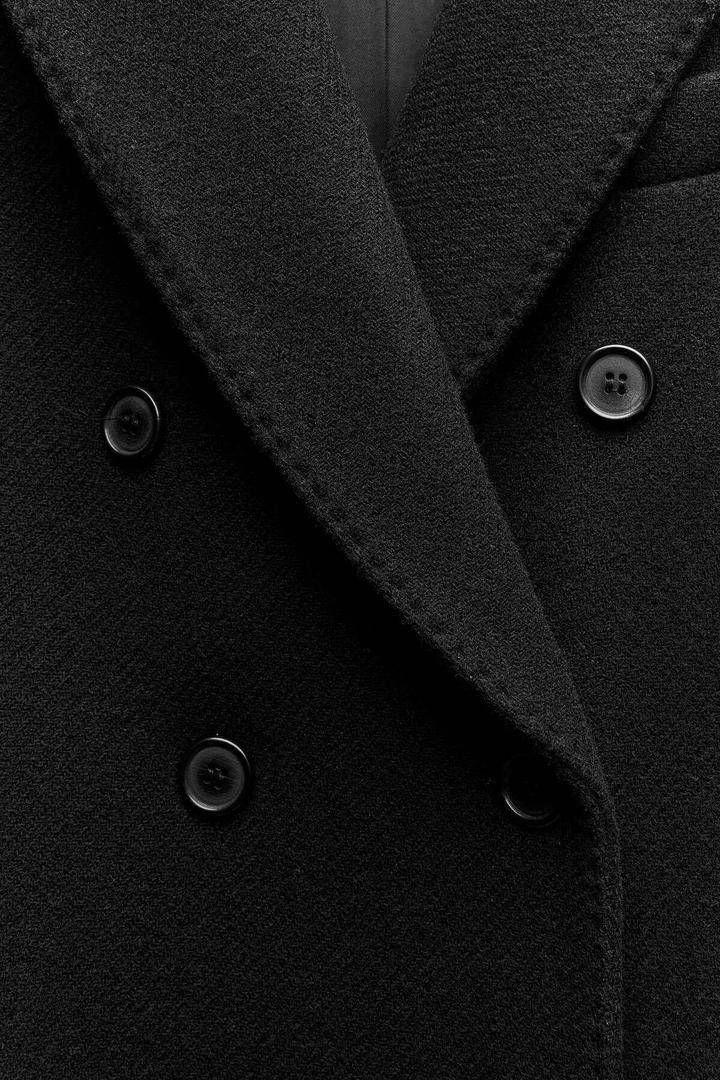 El abrigo de lana Manteco ZW Collection de Zara