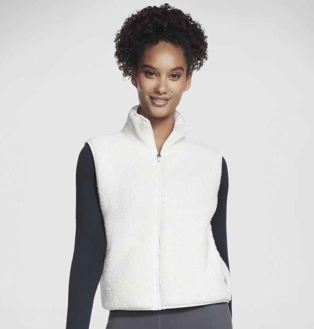 Chaleco Skech Sherpa Cropped Vest de Skechers