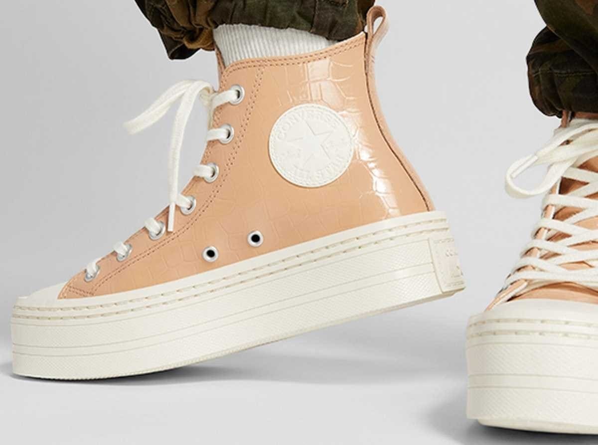 Chuck Taylor All Star Modern Lift Platform Embossed de Converse