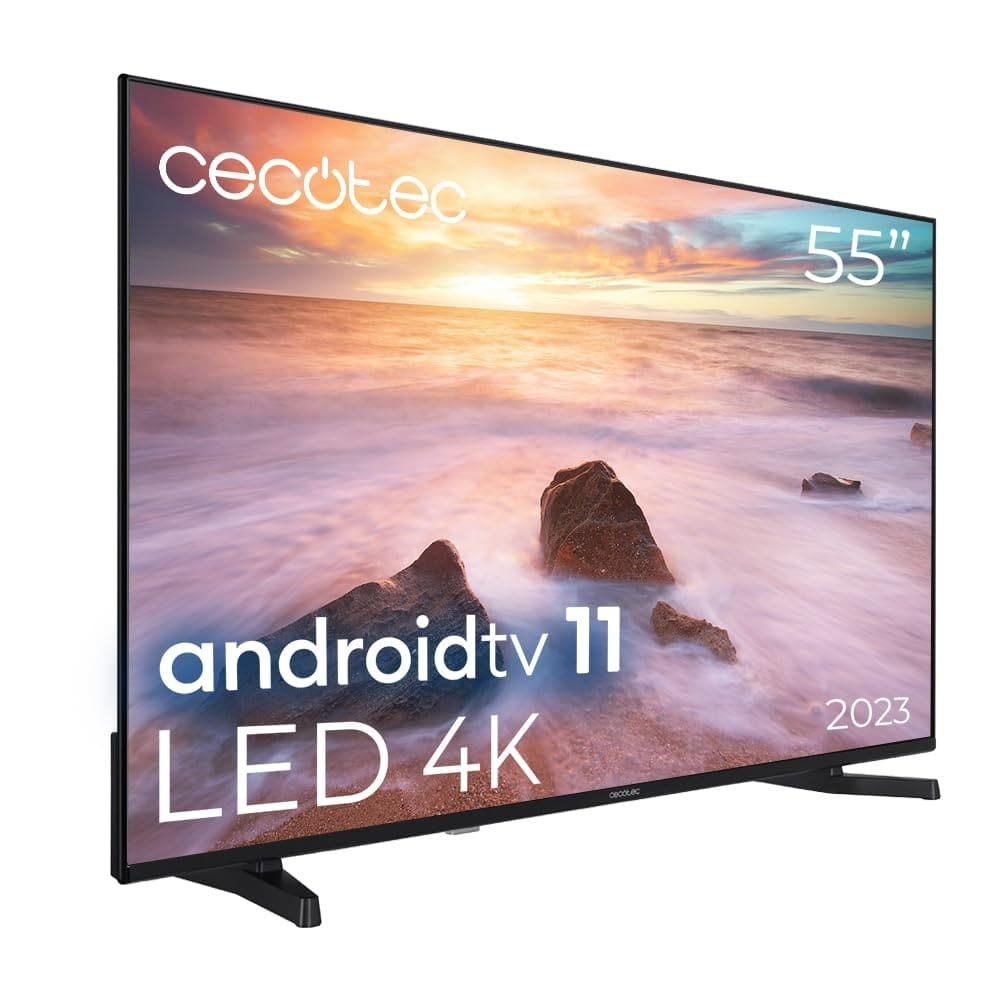 La Smart TV A2 Series LED de 55'' y diseño sin marco de Cecotec en Amazon