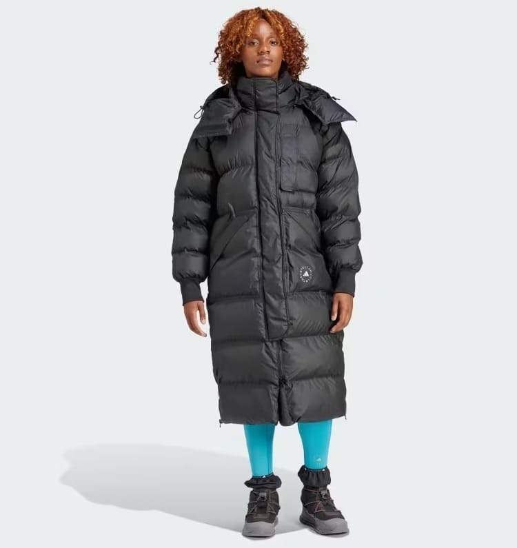 La nueva chaqueta larga acolchada Adidas by Stella McCartney Truenature