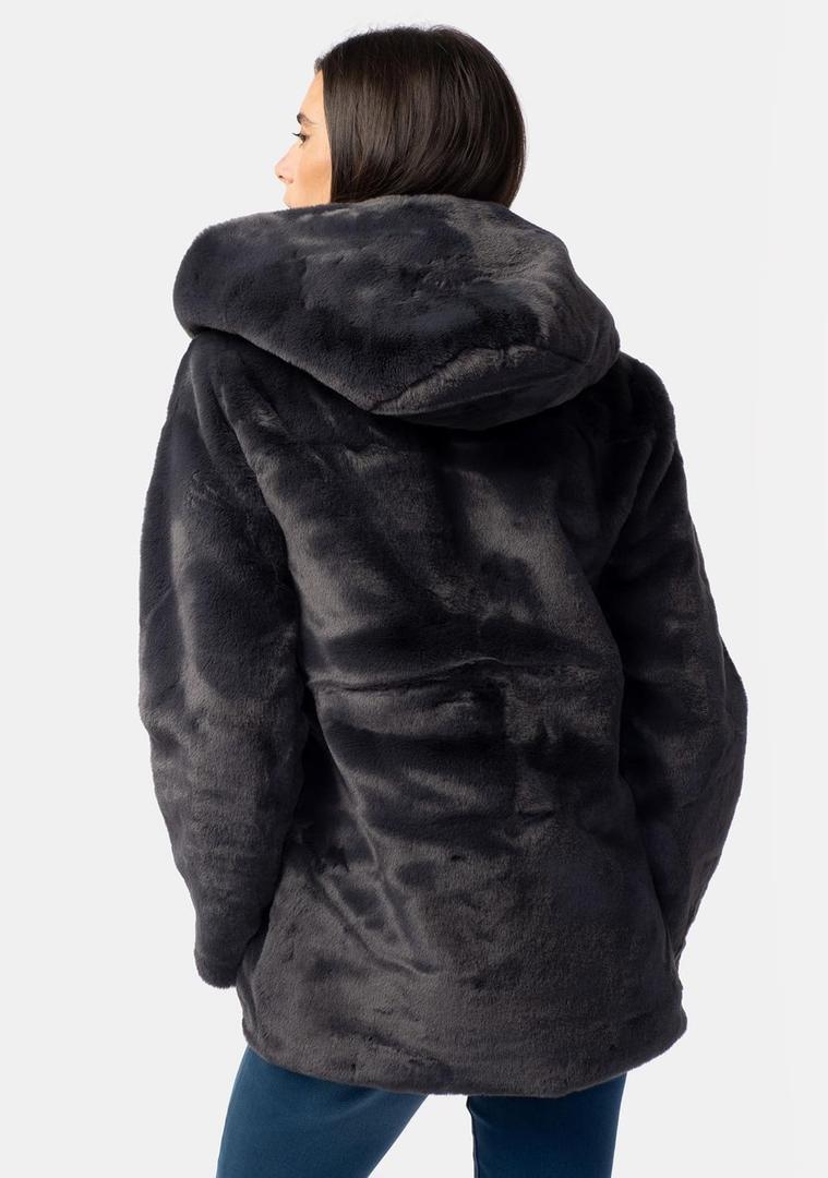 Abrigo de pelo con capucha de TEX en Carrefour