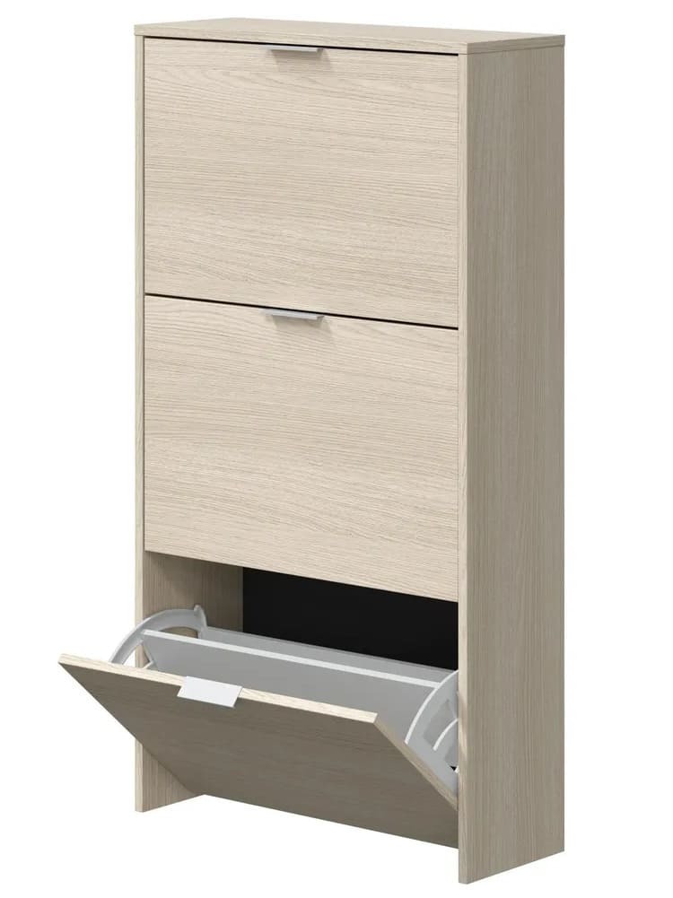 El mueble zapatero ROBLE para 18 pares más vendido y rebajado en Leroy Merlin