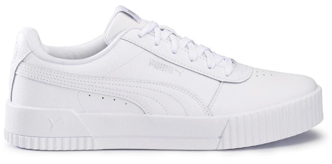 Zapatillas blancas de mujer Puma Carina en Decathlon