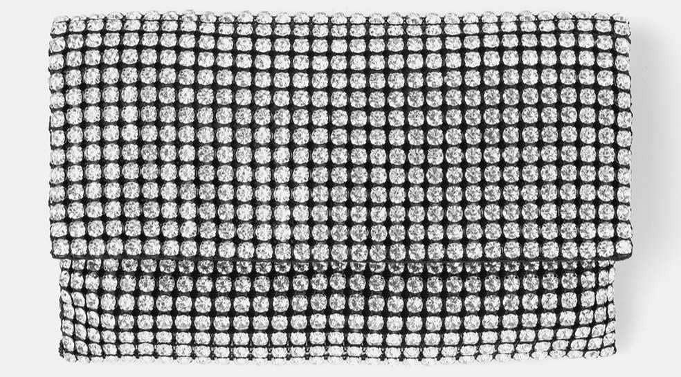 Bolso de fiesta con pedrería de Mujer TEX de Carrefour