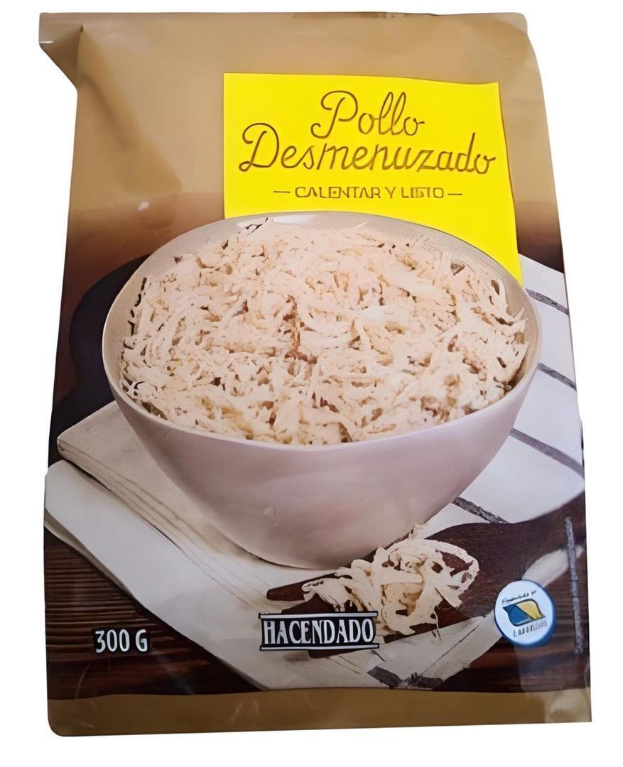 Pollo desmenuzado Hacendado