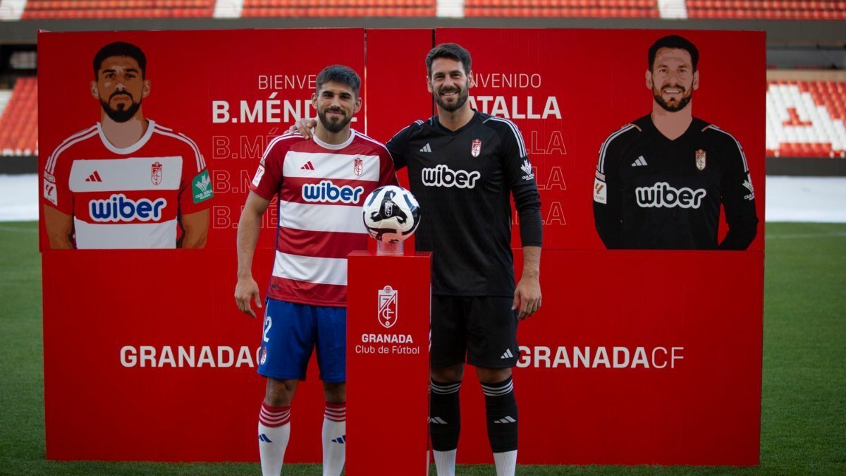 Augusto Batalla y Bruno Méndez son presentados en el Granada CF
