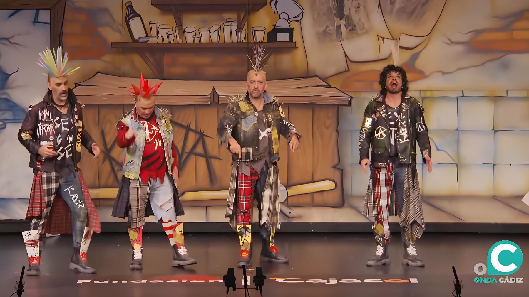 El 'Cuarteto Punk y Circo, la lucha continúa, en el COAC 2024' señalado por insultar a Joaquín y Susana