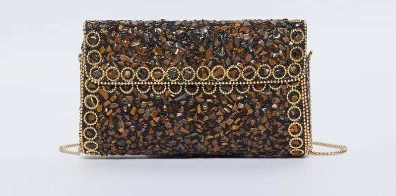 Caja metálica con piedras Sfera