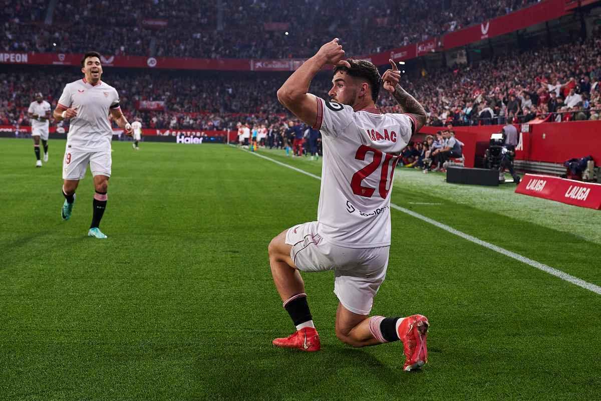 Gol de Isaac Romero en el Sevilla FC - Osasuna | Salvador López Medina para El MIRA