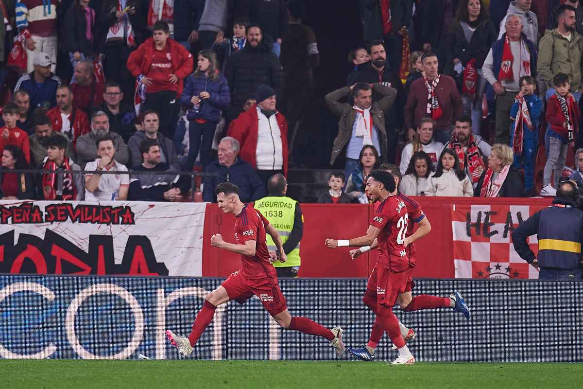 Gol de Budimir en el Sevilla FC - Osasuna | Salvador López Medina para El MIRA