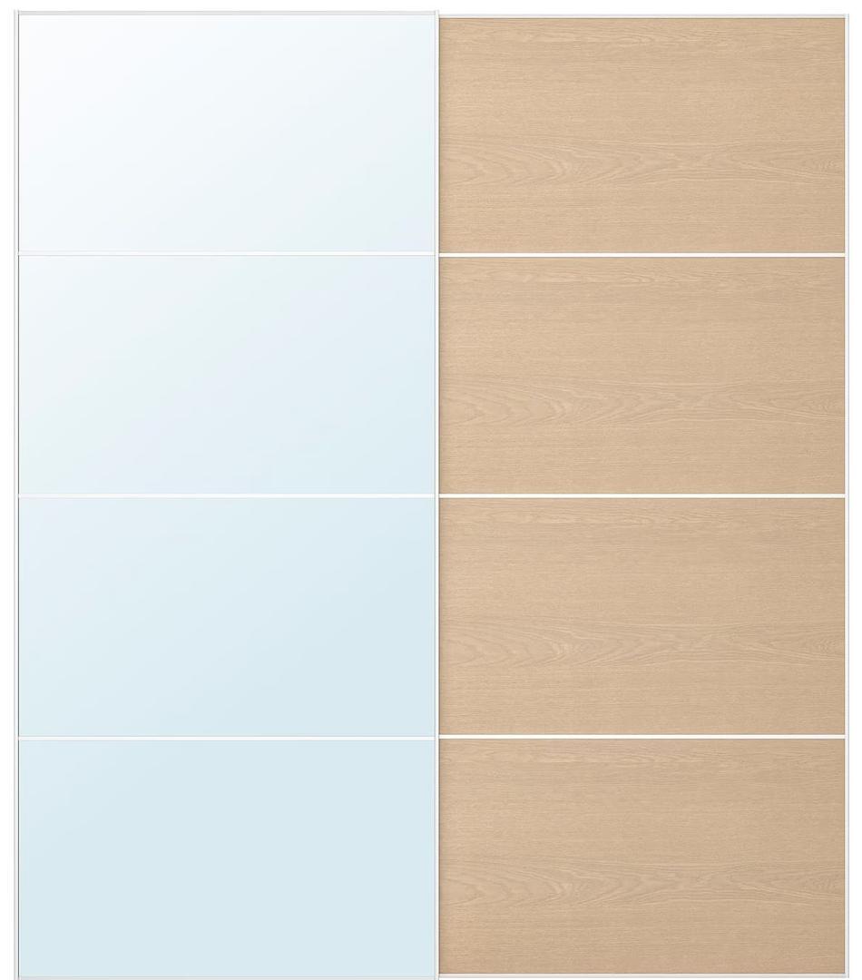 El armario de puertas correderas con espejo modelo AULI de Ike