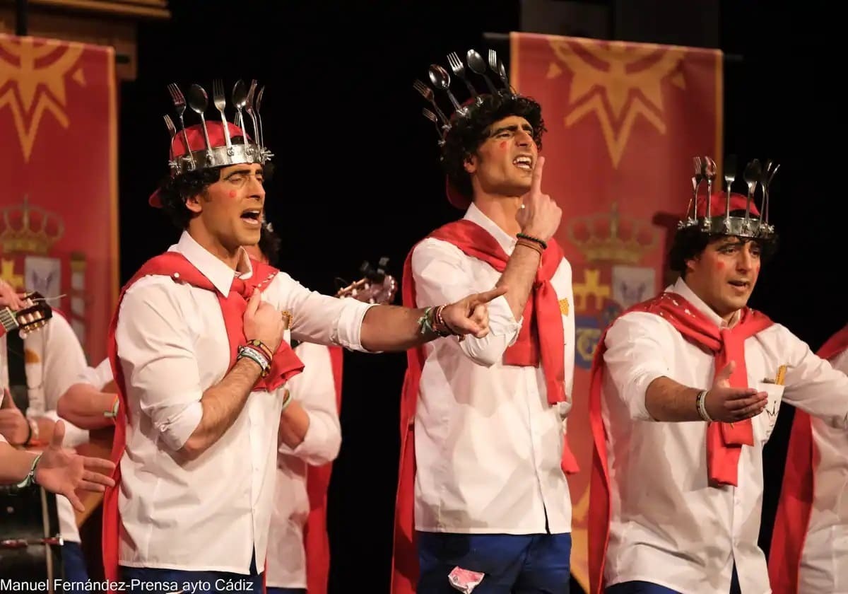 La chirigota sevillana Ciego de tronos