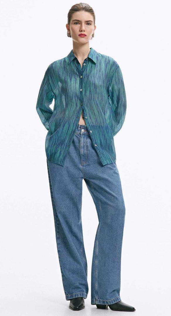 Camisa estampada lyocell de Parfois