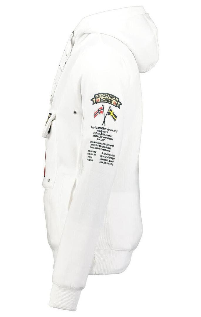 La nueva sudadera de montaña y trekking con capucha Geographical Norway Gymclass en Decathlon