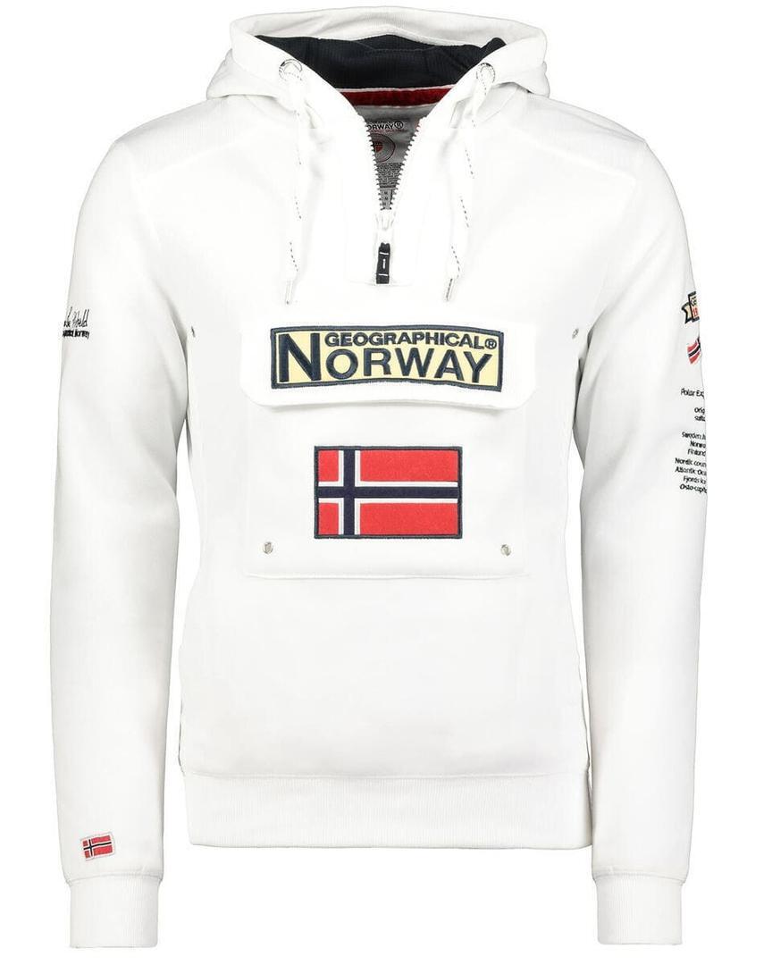 La nueva sudadera de montaña y trekking con capucha Geographical Norway Gymclass en Decathlon