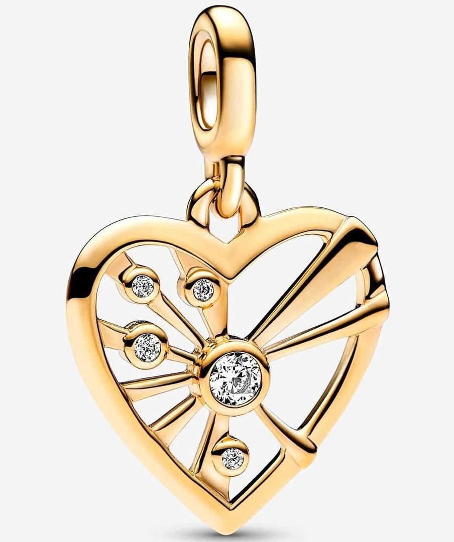 Charm de Medallón Corazón y Rayos de Pandora ME de Pandora