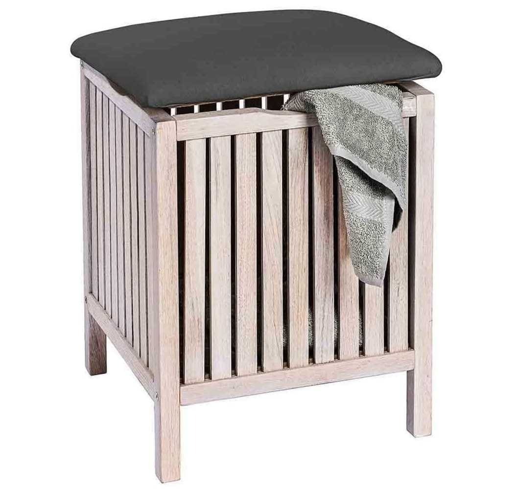 Wenko Taburete de baño para guardar la ropa Lidl