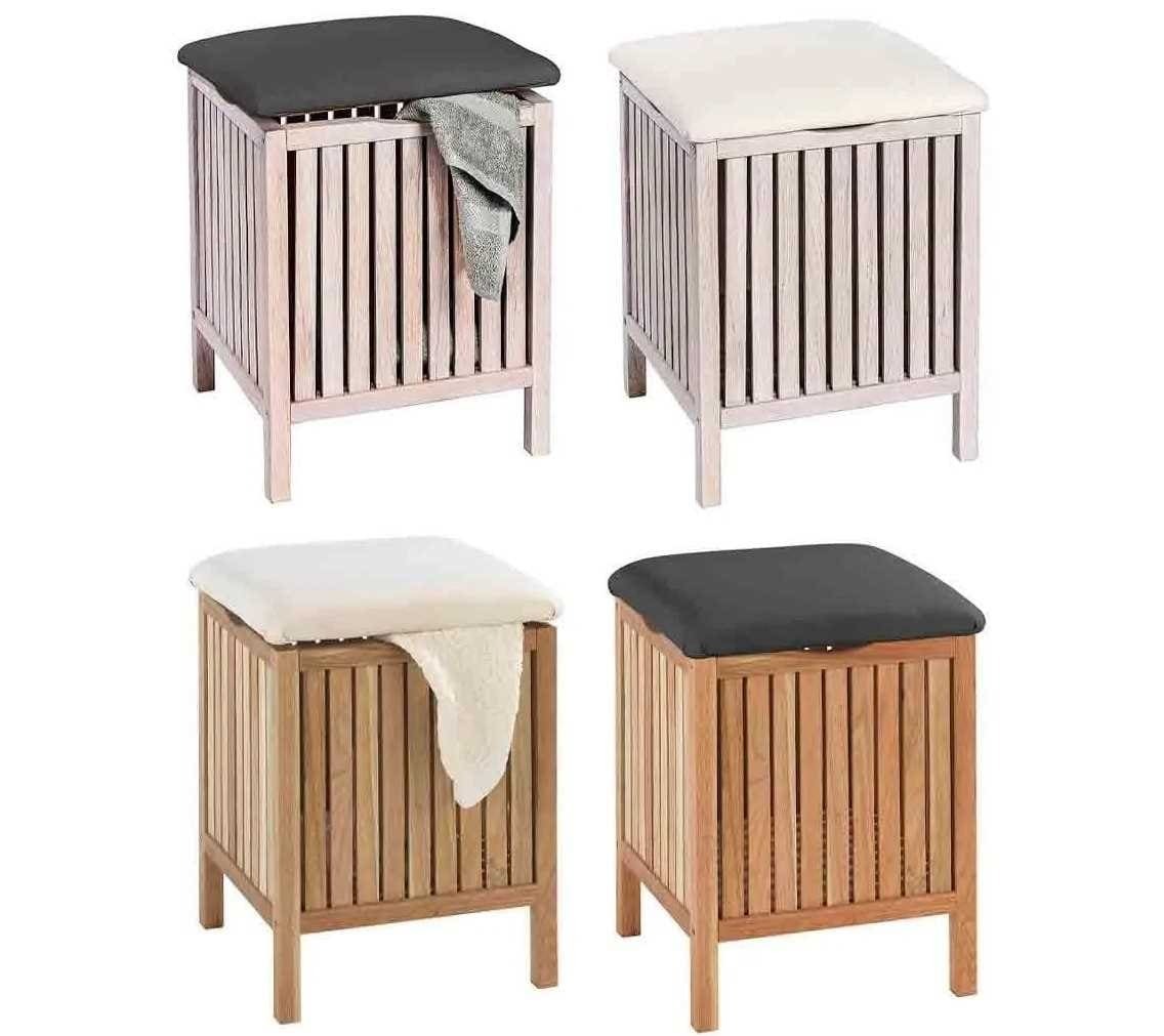 Wenko Taburete de baño para guardar la ropa Lidl