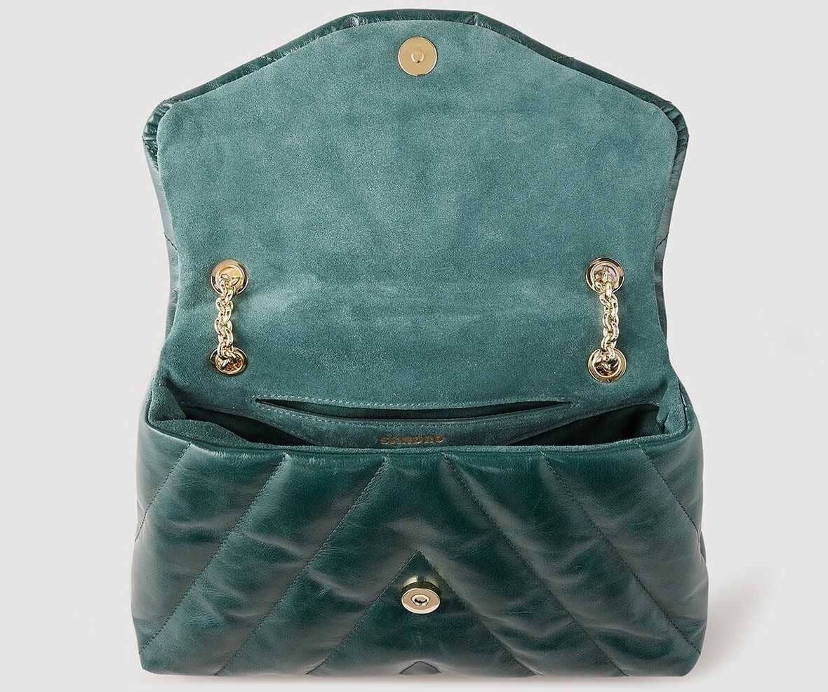 Bolso Mila de piel acolchada de Sandro Paris