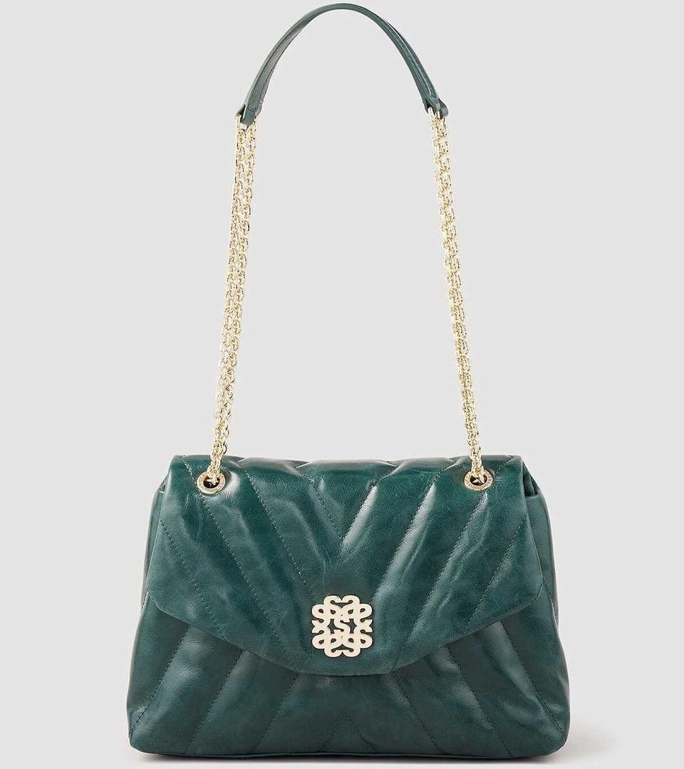 Bolso Mila de piel acolchada de Sandro Paris