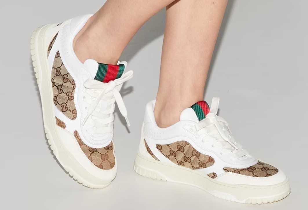 Zapatilla Gucci Re Web para mujer