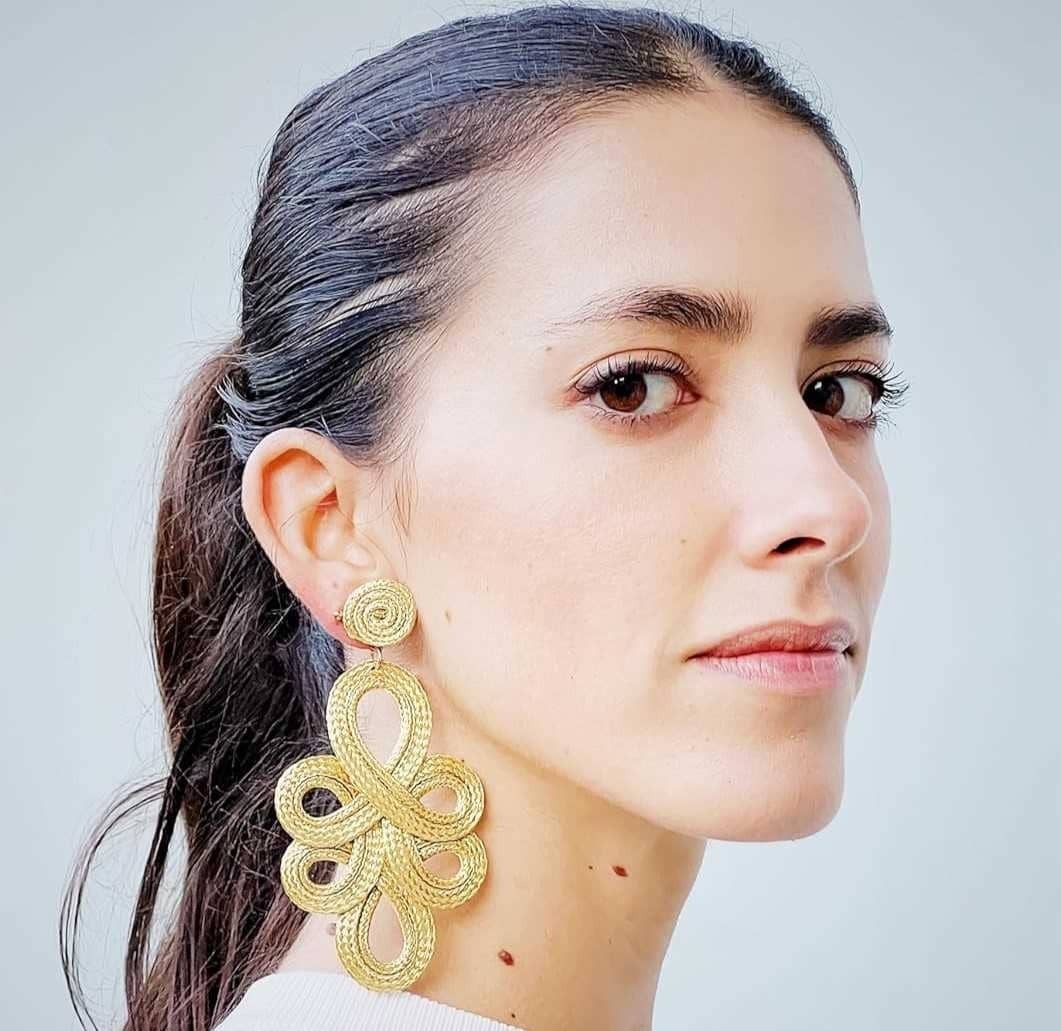 MAJALE Pendientes Mujer Largos Flamenca de Amazon