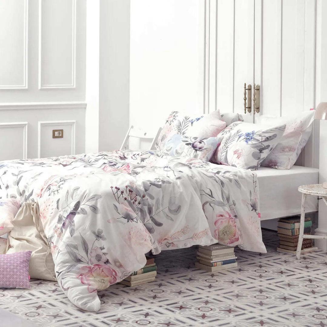 La funda nórdica Delicate bouquet para primavera de Leroy Merlin