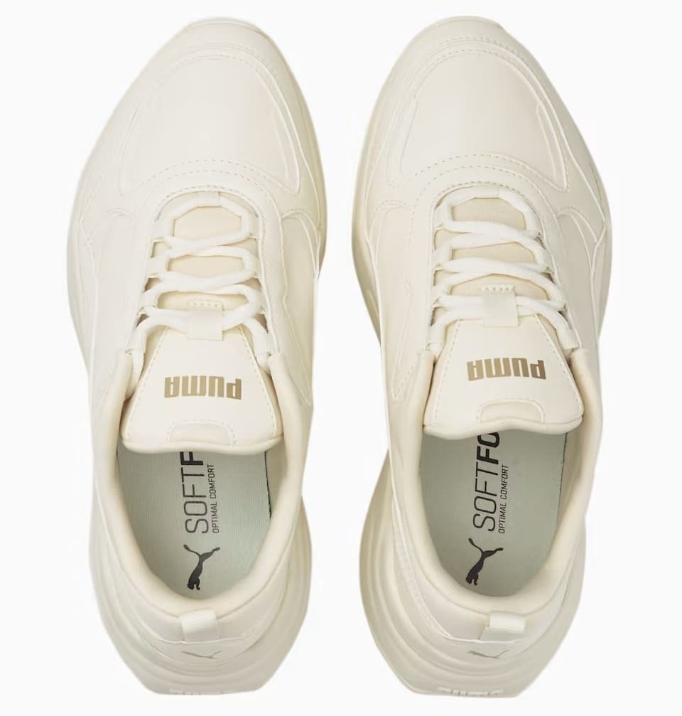 Las zapatillas para mujer Cassia SL de color beige de Puma